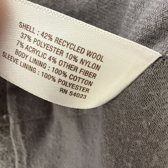 Old Navy Womens Wool Coat Size XXL Gray - Picture 7 of 7